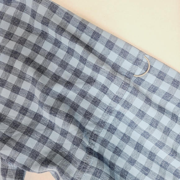 Habit Men's Long Sleeve Shirt 3XL Blue Checked Cargo Utility Fishing Button - Picture 9 of 15